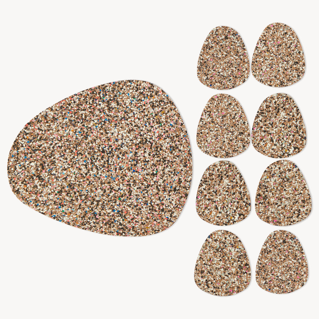 Pebble Placemats and Coasters | S/8