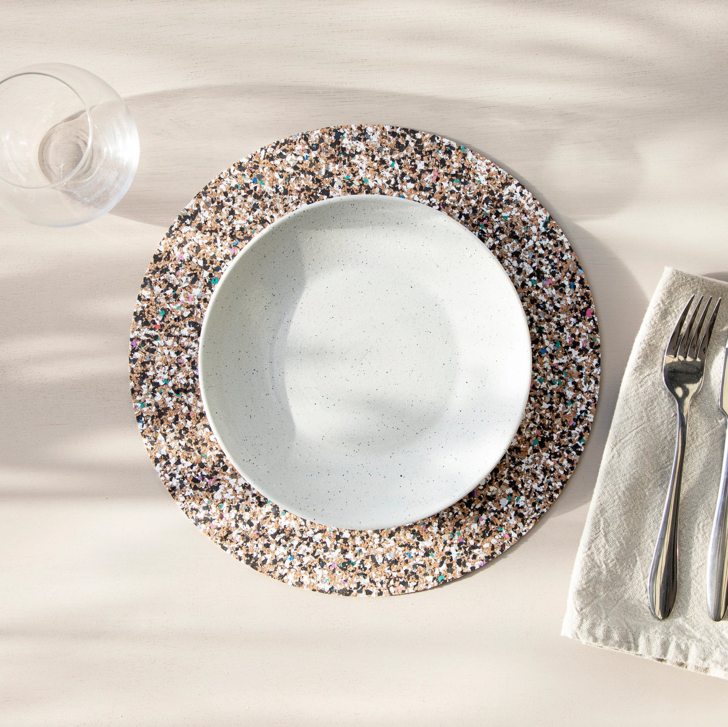 Beach Clean Round Placemats and Coasters Bundle | Table S/6