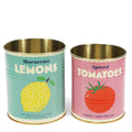 Storage Tins | Lemon and tomato