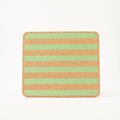 Cork Placemats | Candy Stripes - Green