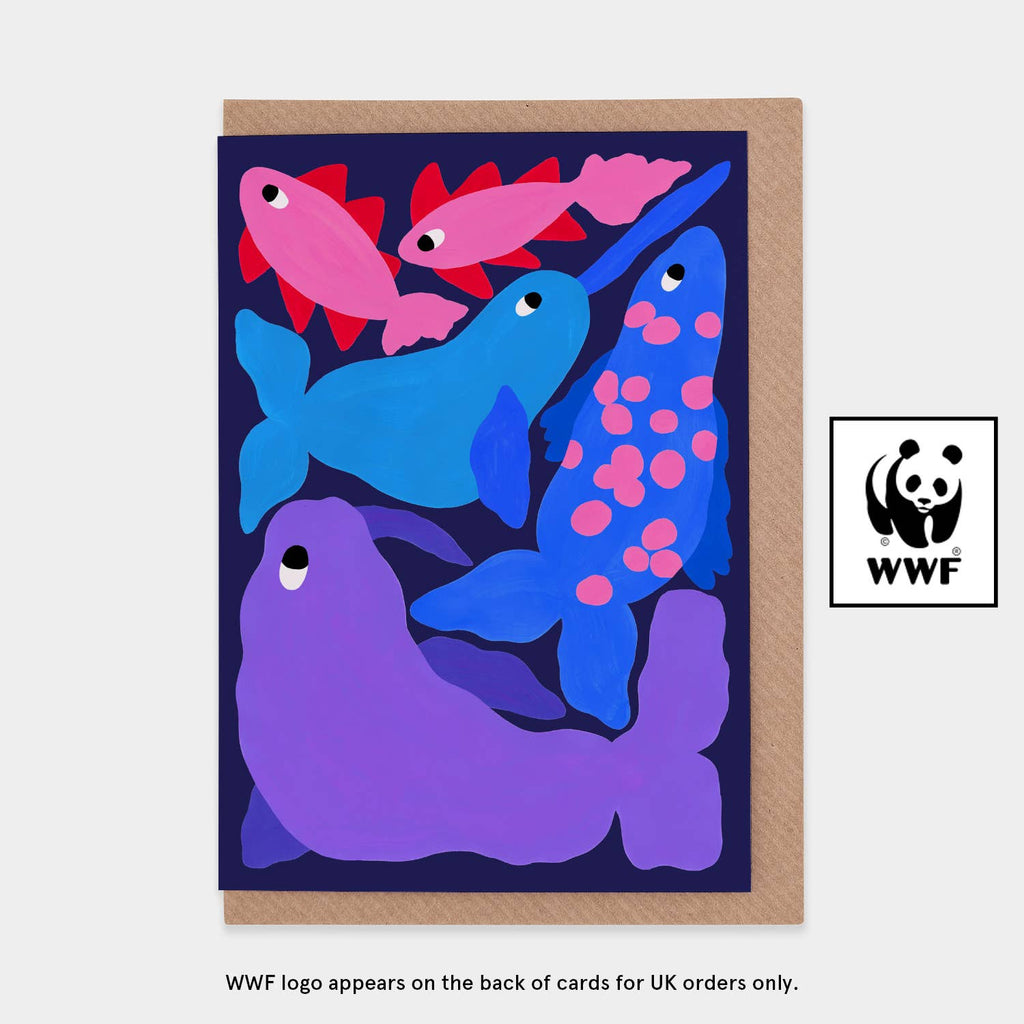 Arctic Animals Greetings Card