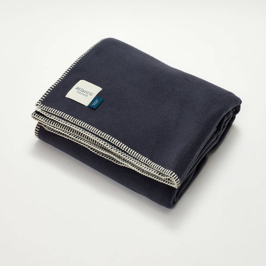 Fleece Blanket | Navy | 72.5 x 145cm
