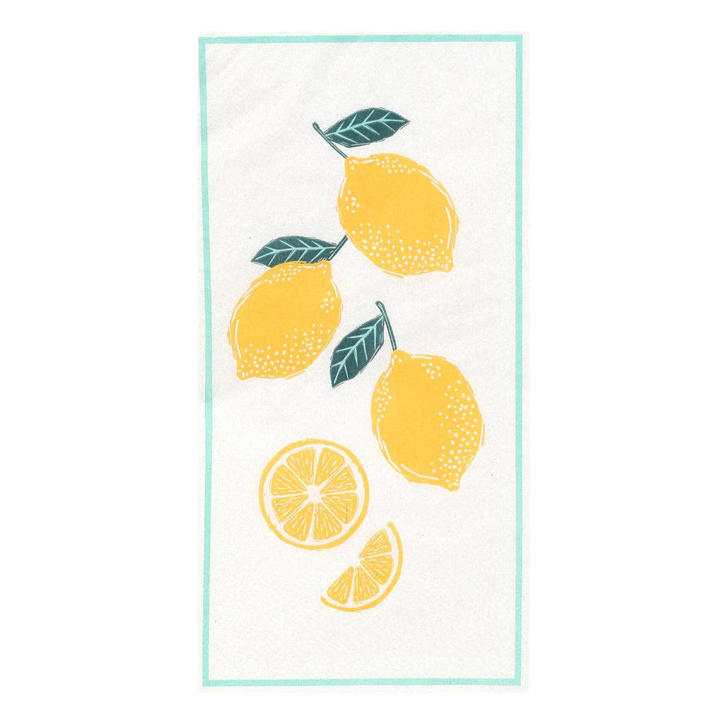 Lemon Paper Napkins | 16 Pack