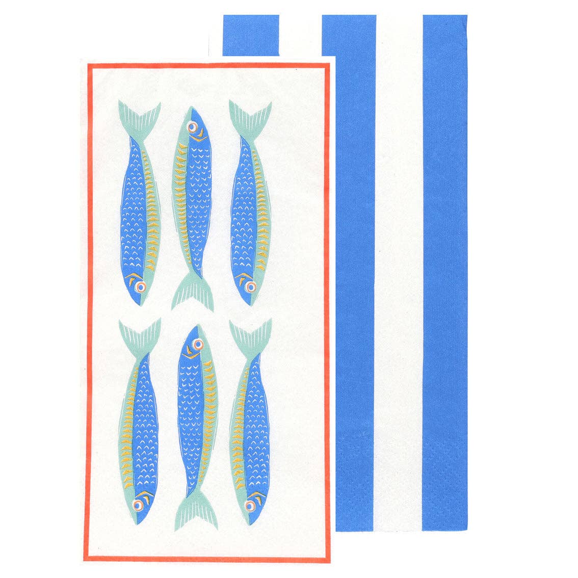 Fish Paper Napkins | 16 Pack