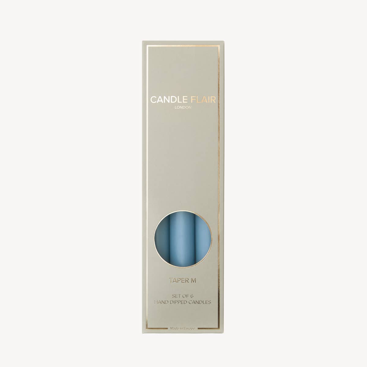 Grey Blue | Box of 6 Candles