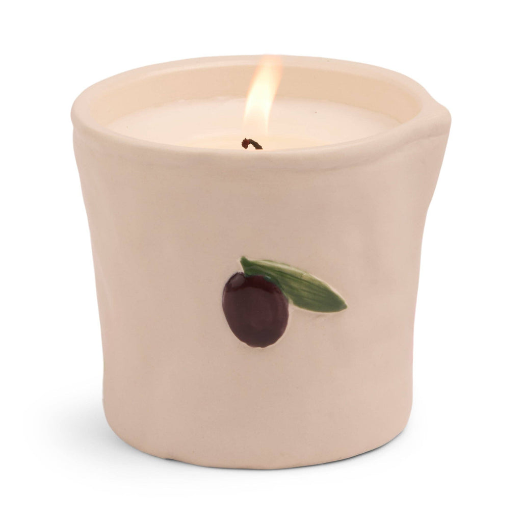 Olive Ceramic Candle | Fig  Olive