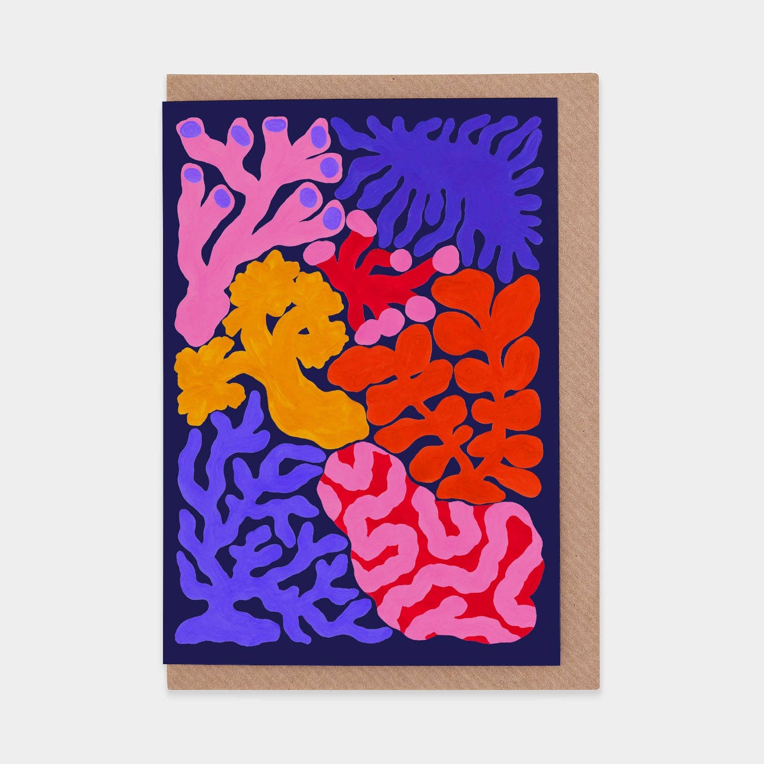 Coral Greetings Card