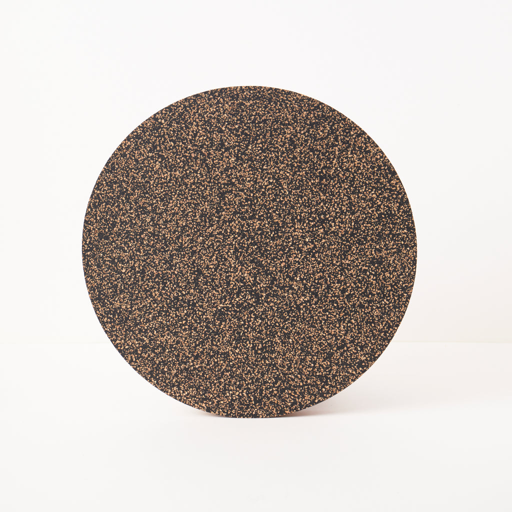 Dash Recycled Rubber & Cork Placemats | Round