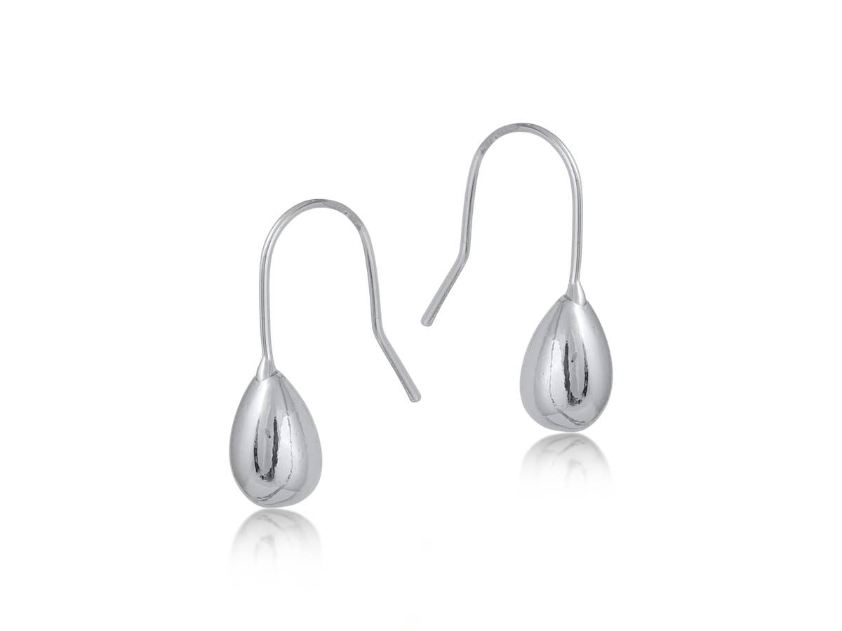 Salome Drop Earrings | Silver