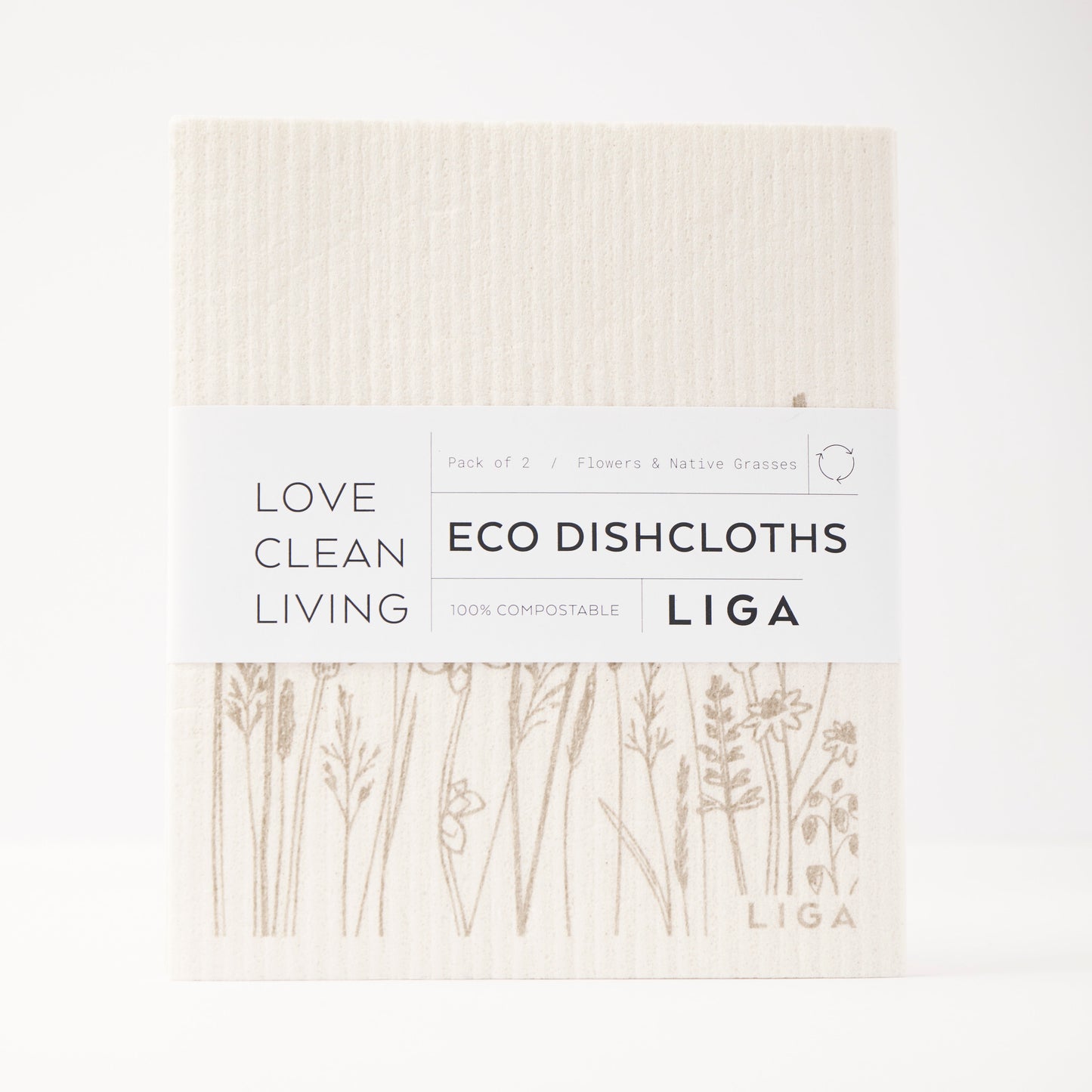 Eco Dishcloths | Flowers & Grasses