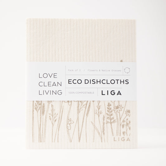 Eco Dishcloths | Flowers & Grasses