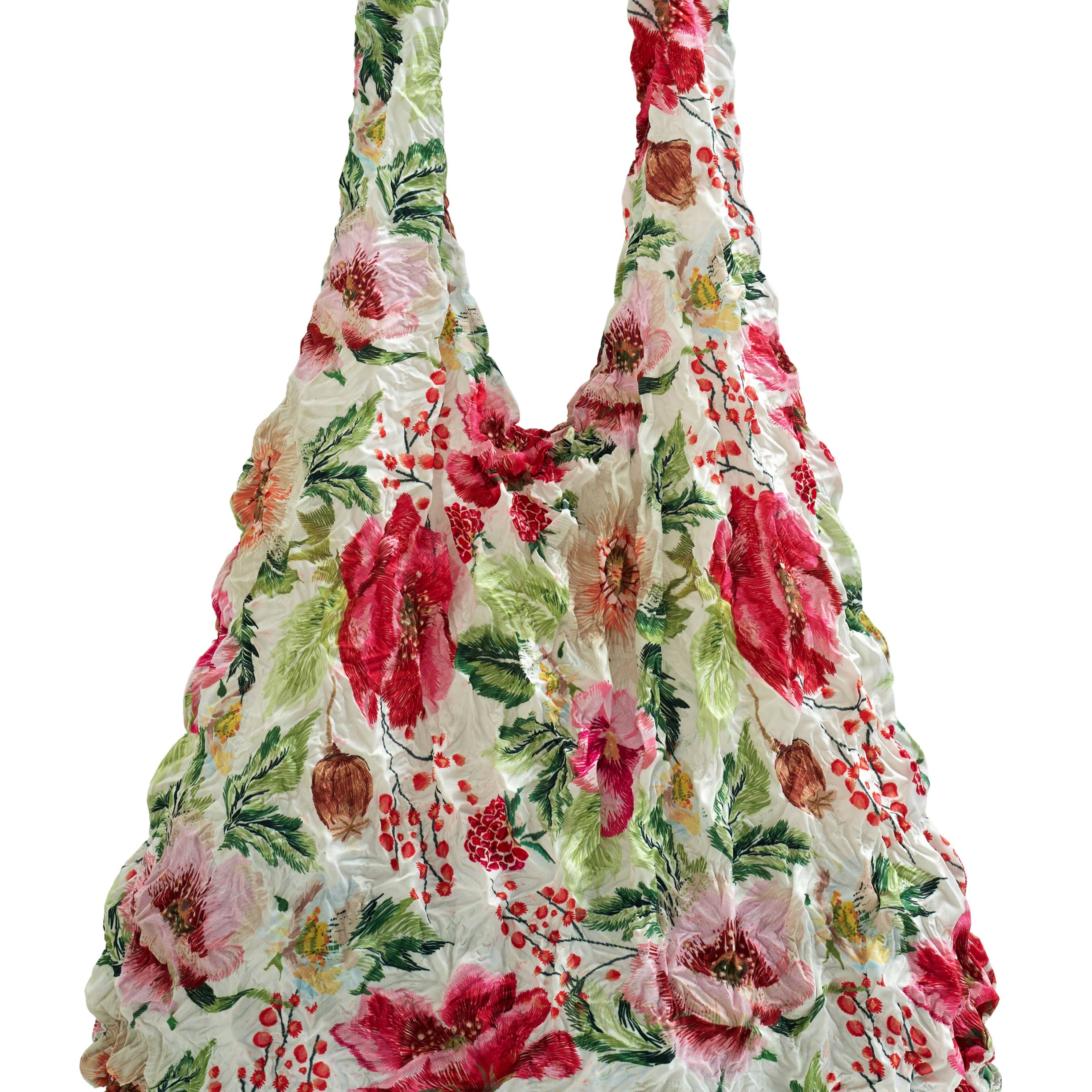 Eco Sustainable Tote Bag | Berries & Anemones