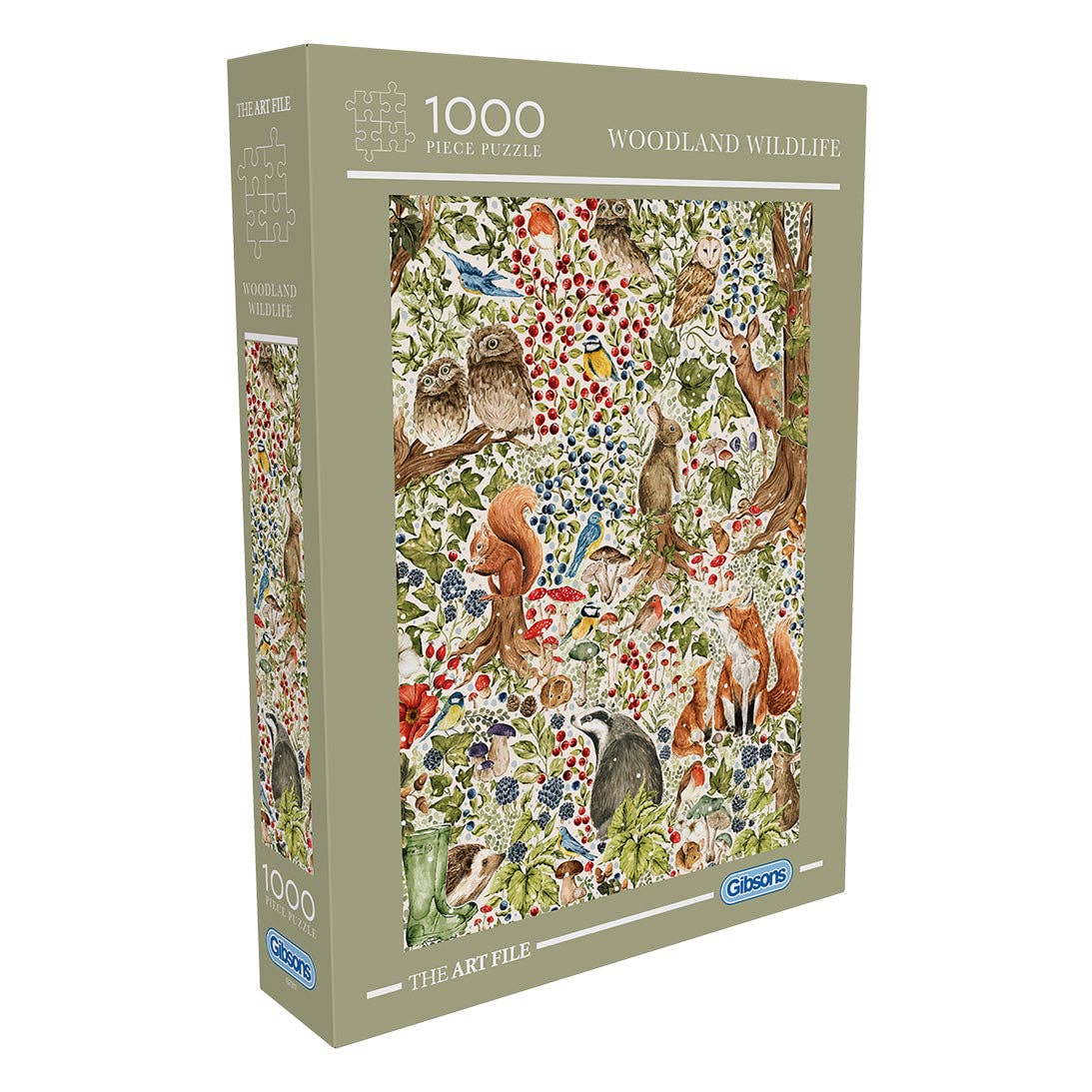 Woodland Wildlife | 1000 Piece Jigsaw Puzzle
