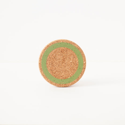 Cork Coaster Earth Sage