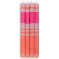 Striped Orange Flame, Venetian & Neyron, 4 Pack | British Colour Standard