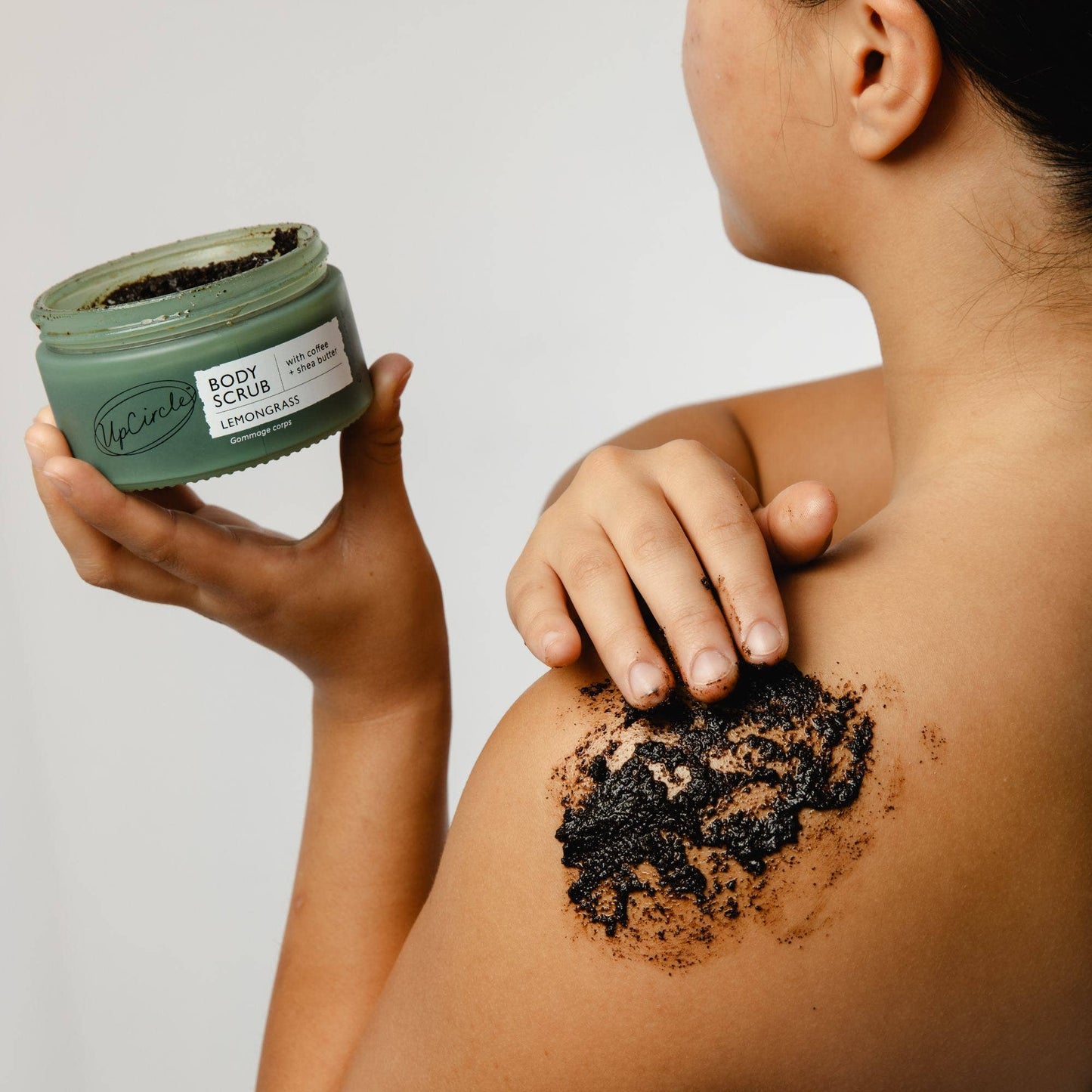 Lemongrass Body Scrub with Coffee + Shea Butter | 220ml