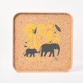 Cork Tray | Elephant & Bananas