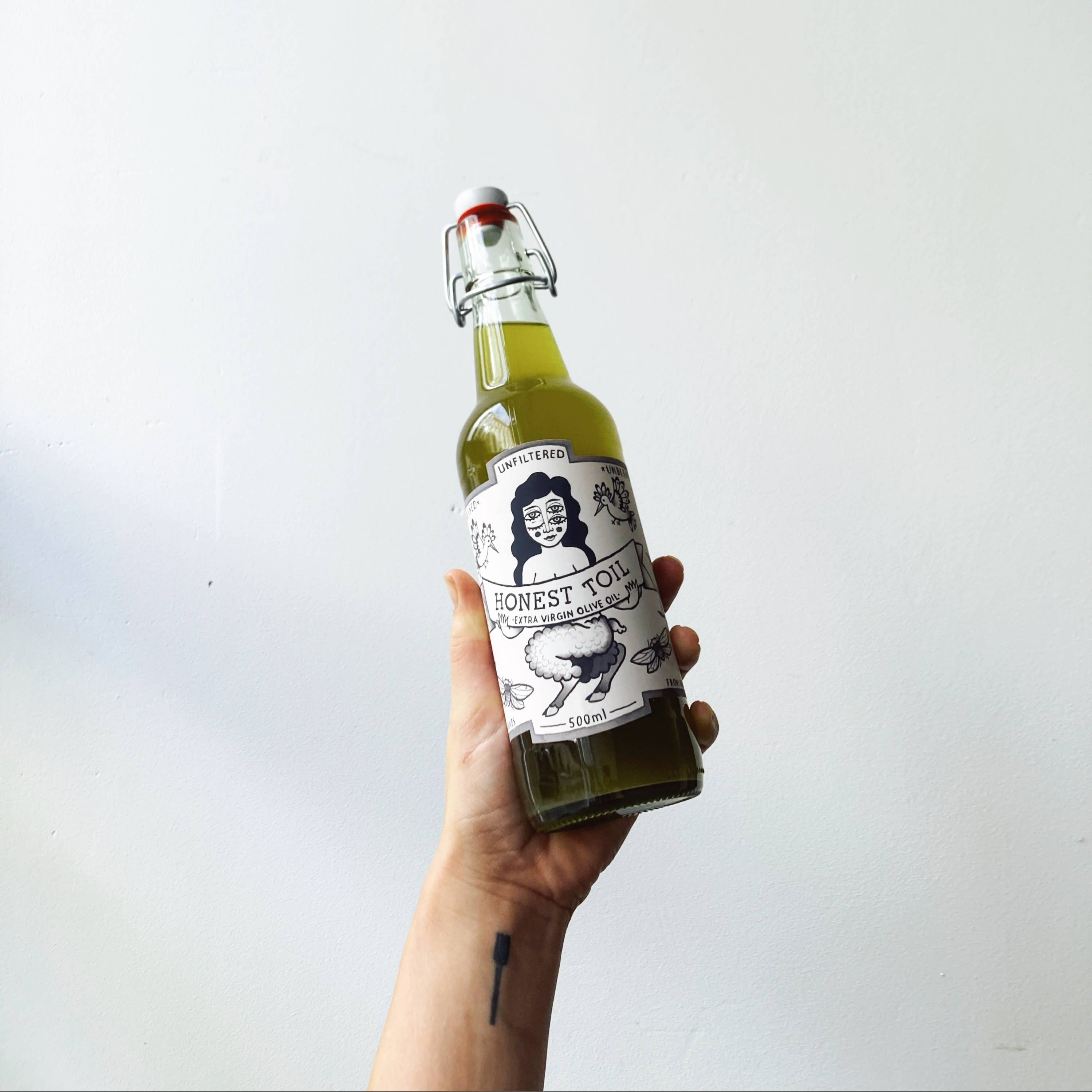 500ml bottle extra virgin olive oil