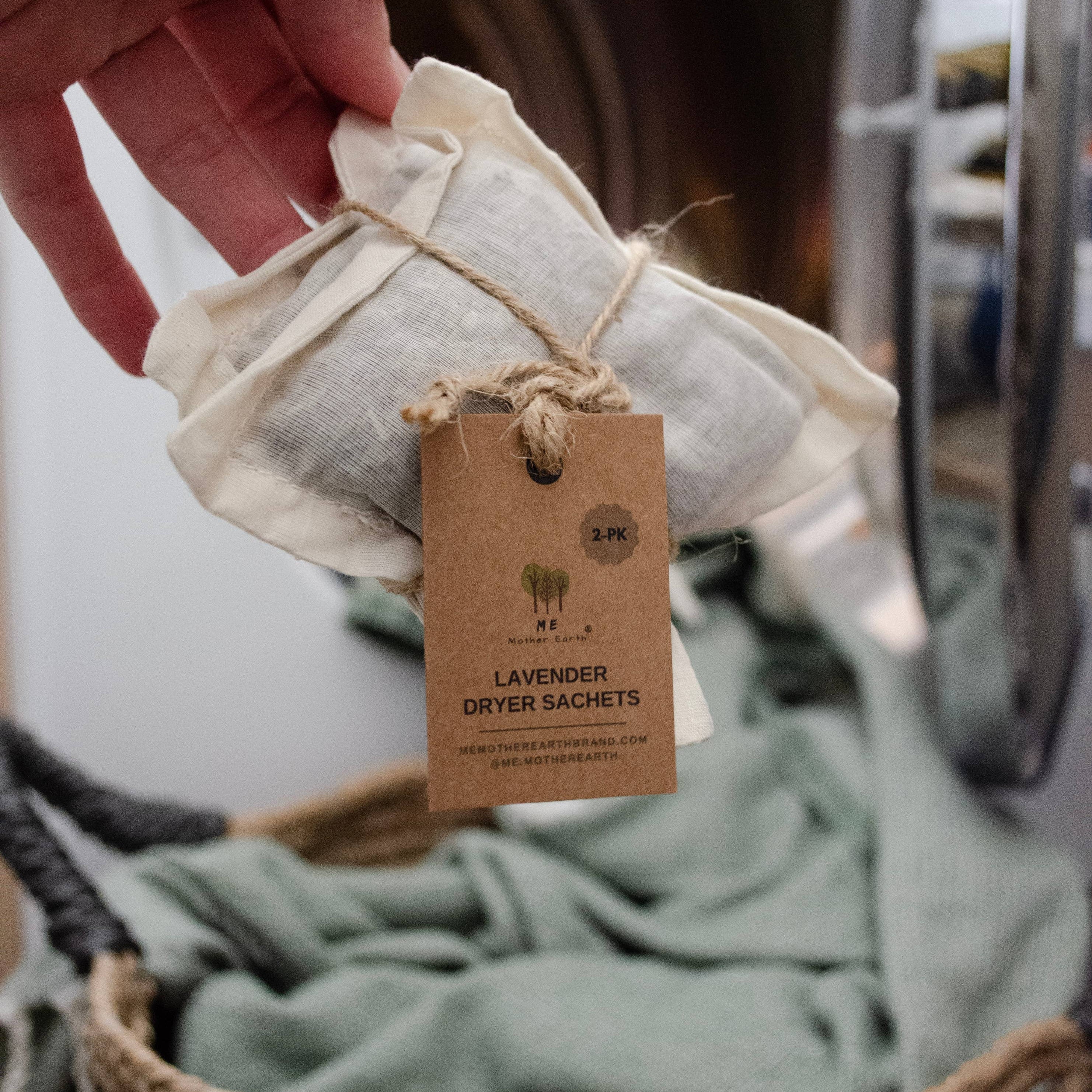 Lavender Dryer Sachets - 2 Pack