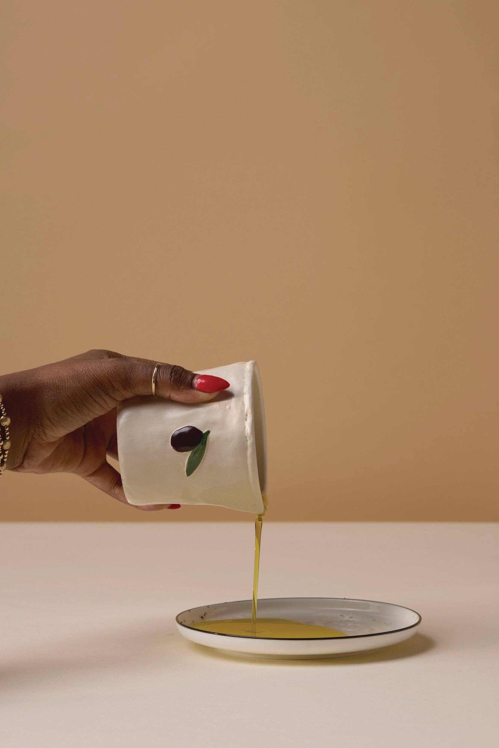 Olive Ceramic Candle | Fig  Olive