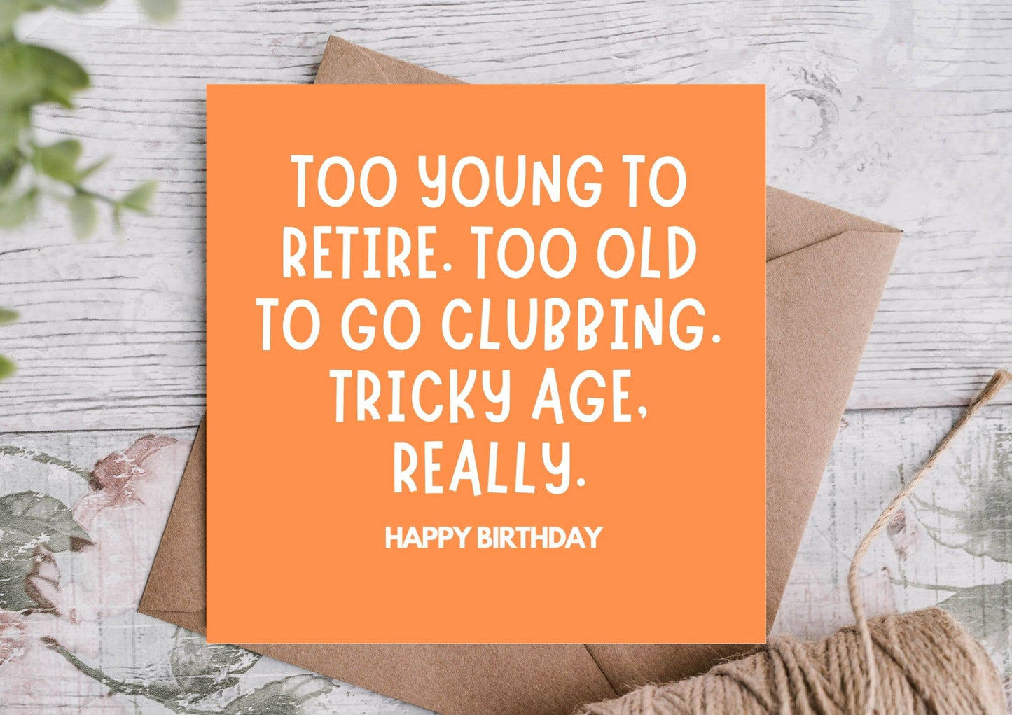 Funny Birthday Card
