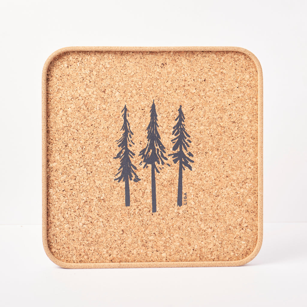Eco Cork Tray - Fir