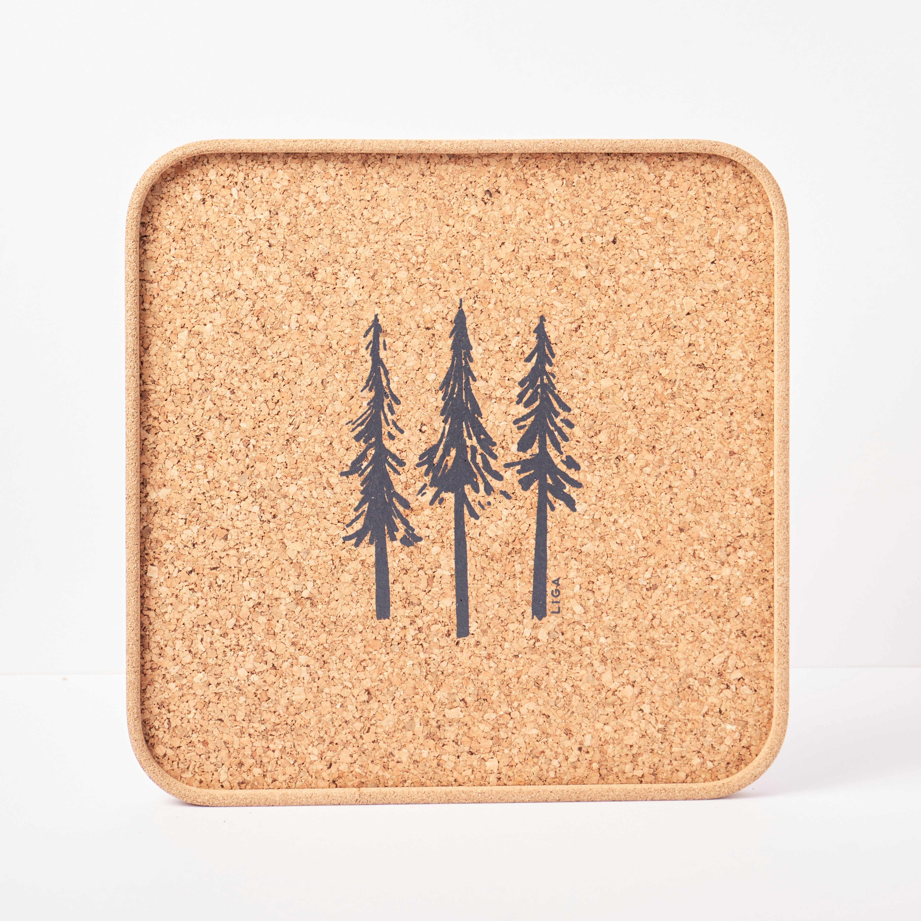 Eco Cork Tray - Fir