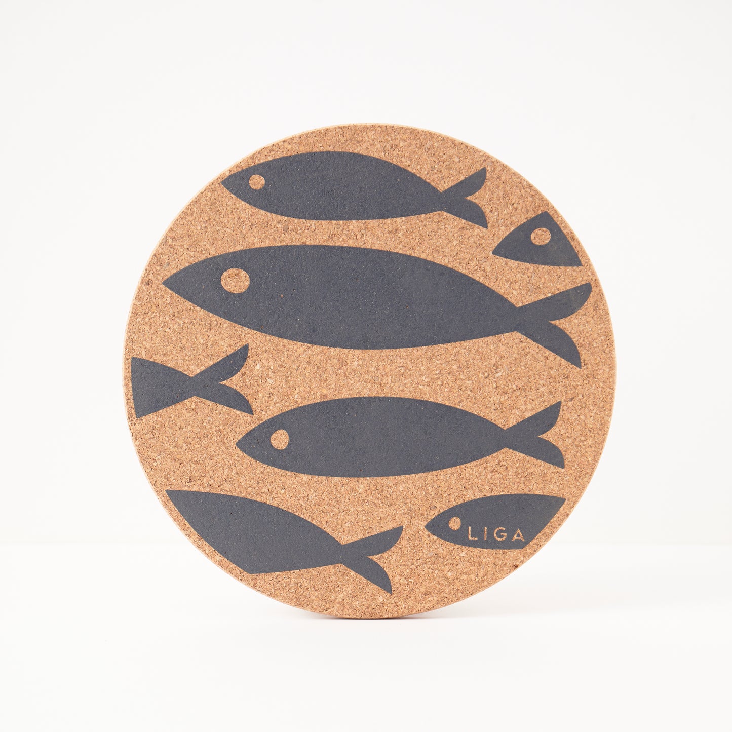 Cork Mats | Fish Grey