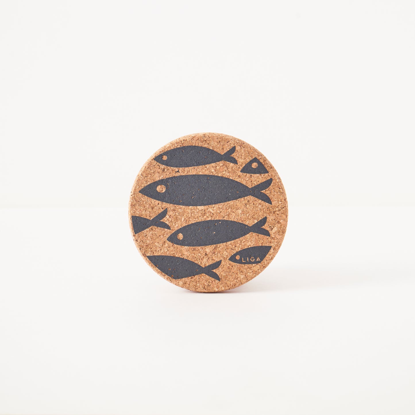 Cork Mats | Fish Grey