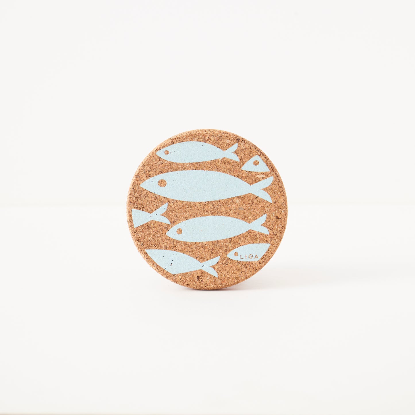 Cork Coaster Fish Sky