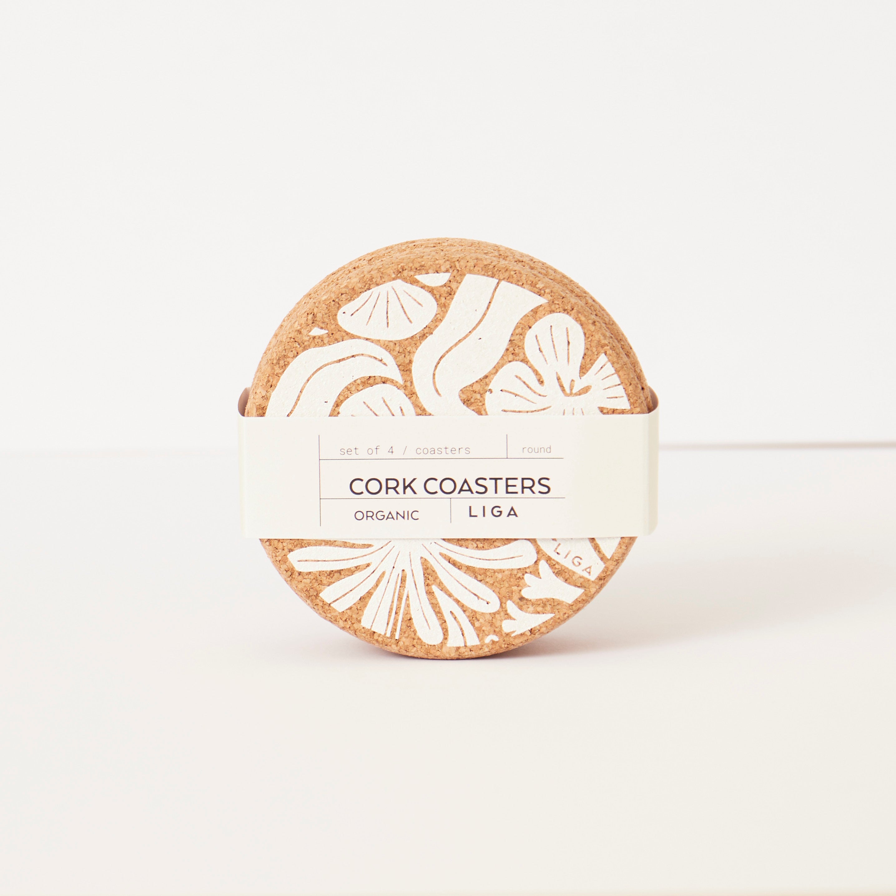 Cork Coaster Flora