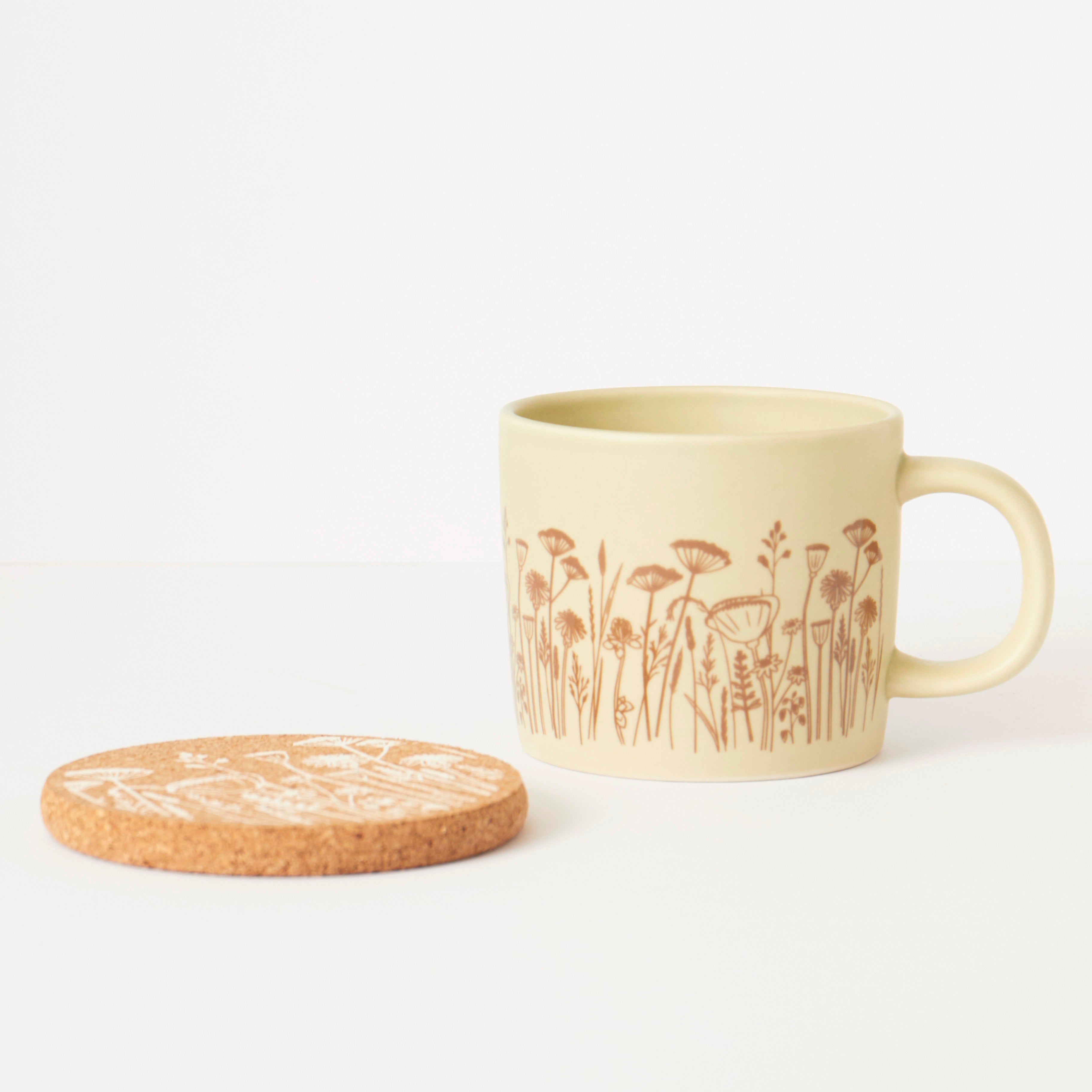 Flowers Mug & Coaster