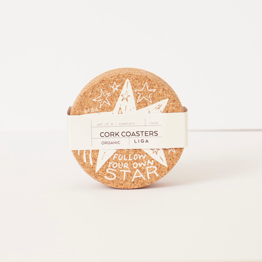 Cork Coaster Follow Your Star
