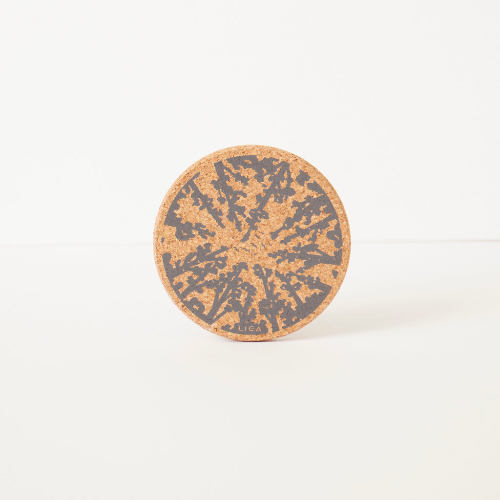 Cork Coaster Forest Gazing