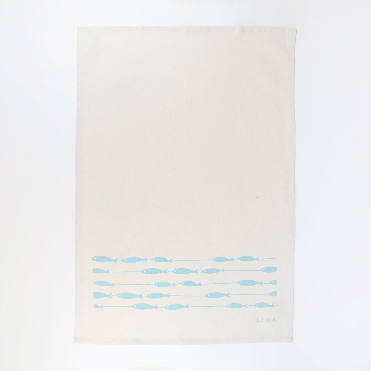 Organic Tea Towels | Fish On A Line