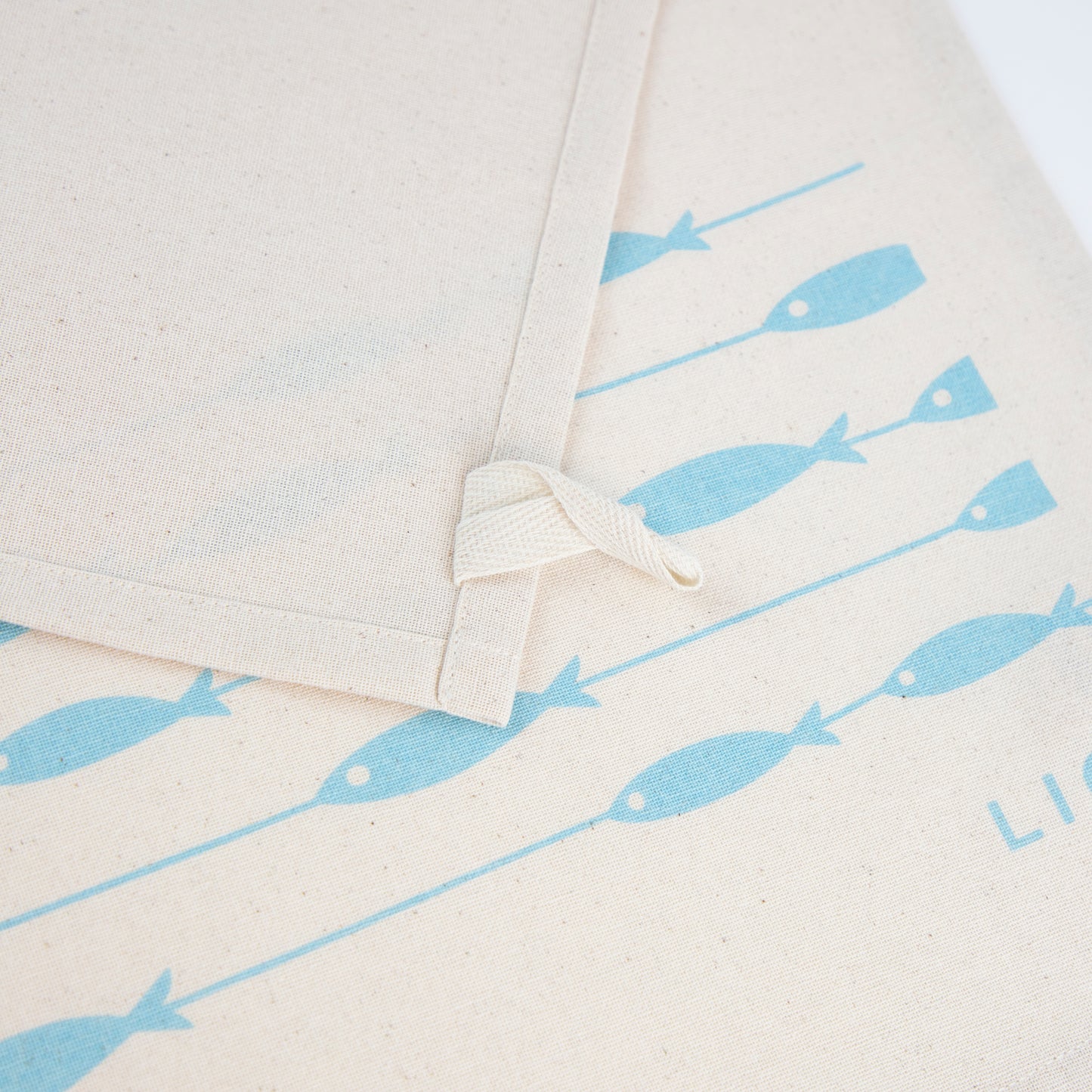 Organic Tea Towels | Fish On A Line