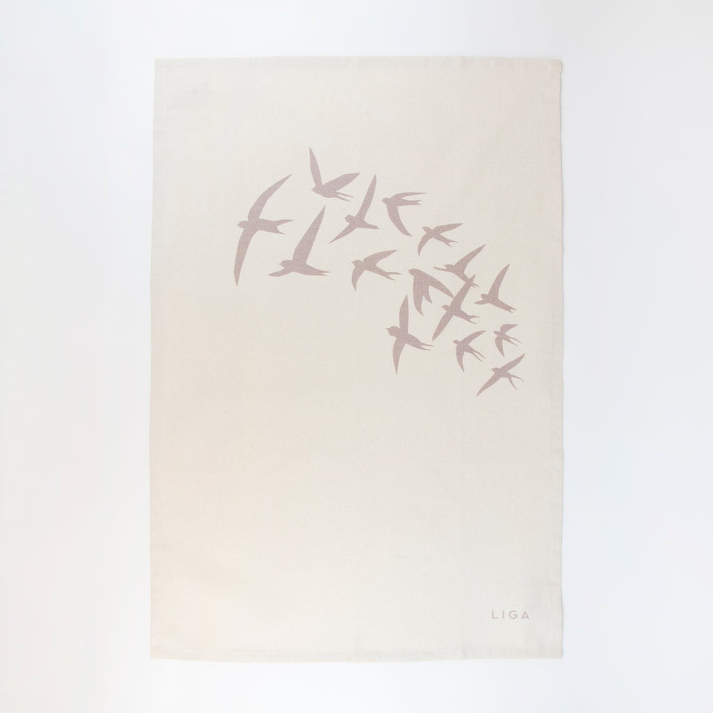 Organic Tea Towels | Swallows