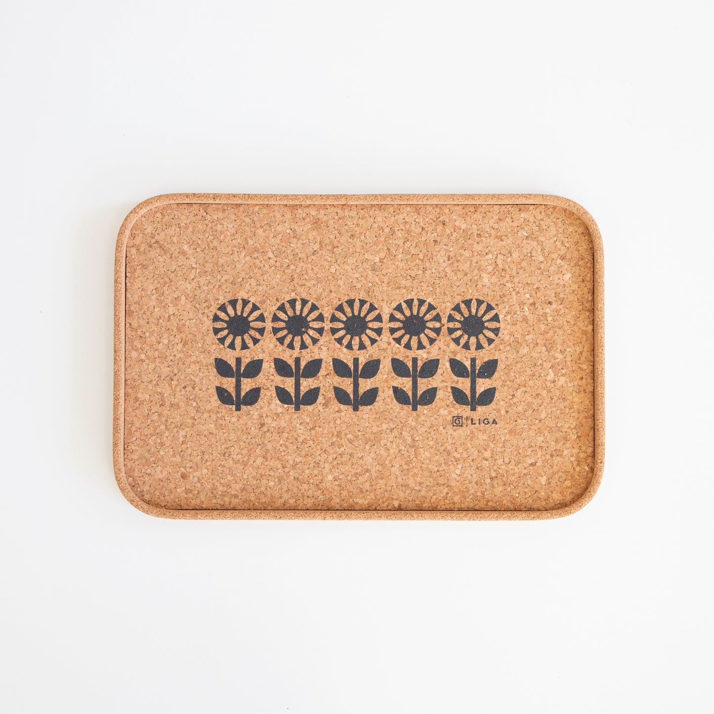 Cork Drinks Tray | Hornsea Flower