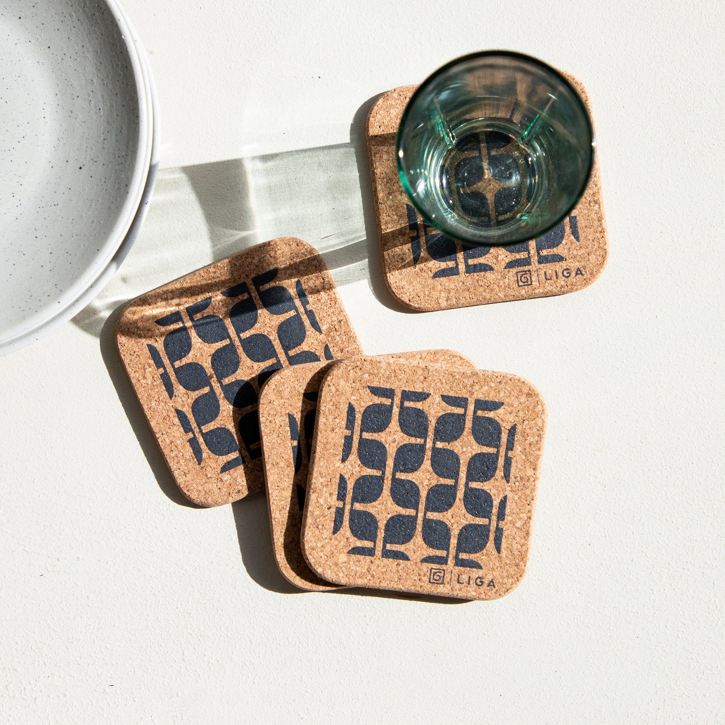 Hornsea Cork Coasters | Geometric