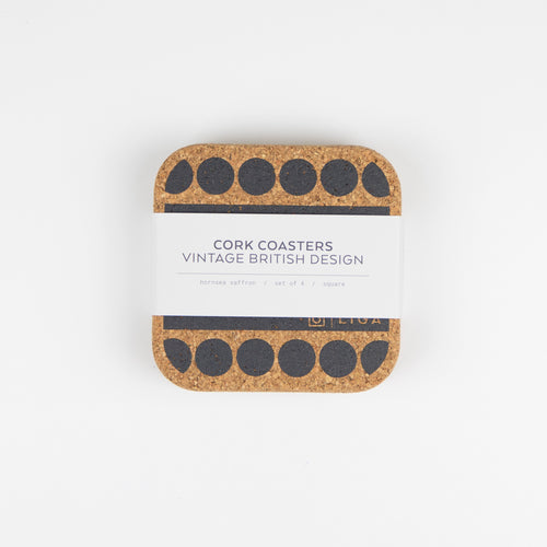 Hornsea Cork Coasters | Saffron