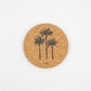 Cork Coaster Palms