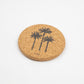 Cork Coaster Palms