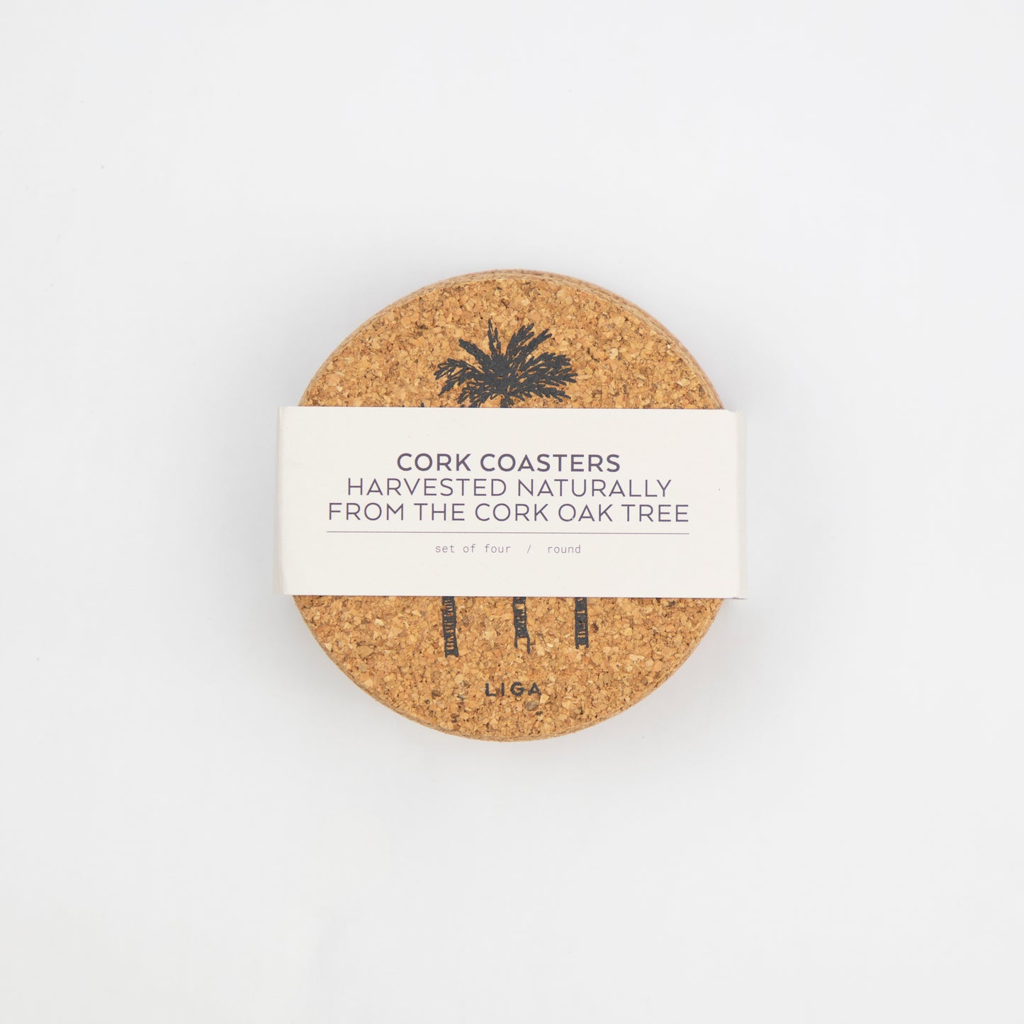 Cork Coaster Palms