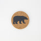 Cork Coaster Polar Bear