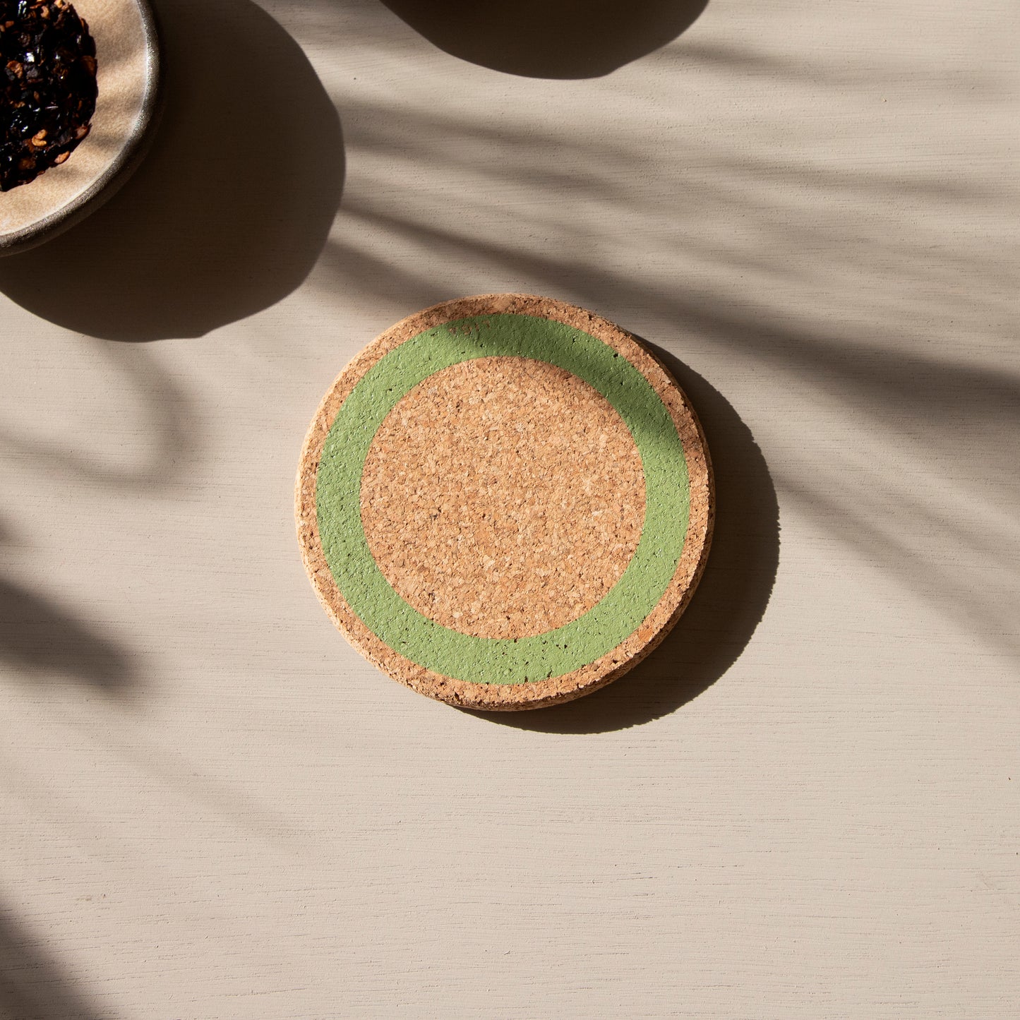 Cork Coaster Earth Sage