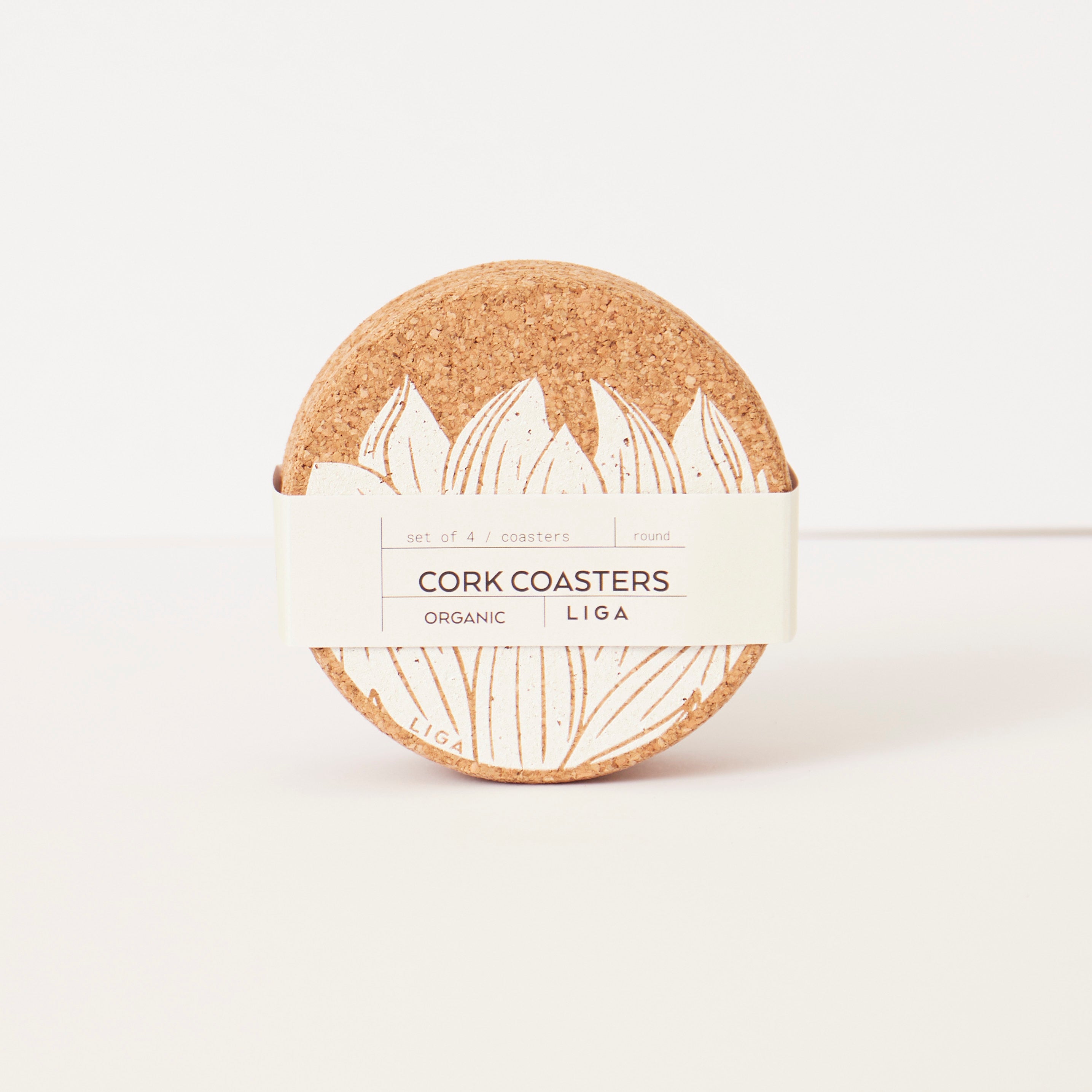Cork Coaster Lotus
