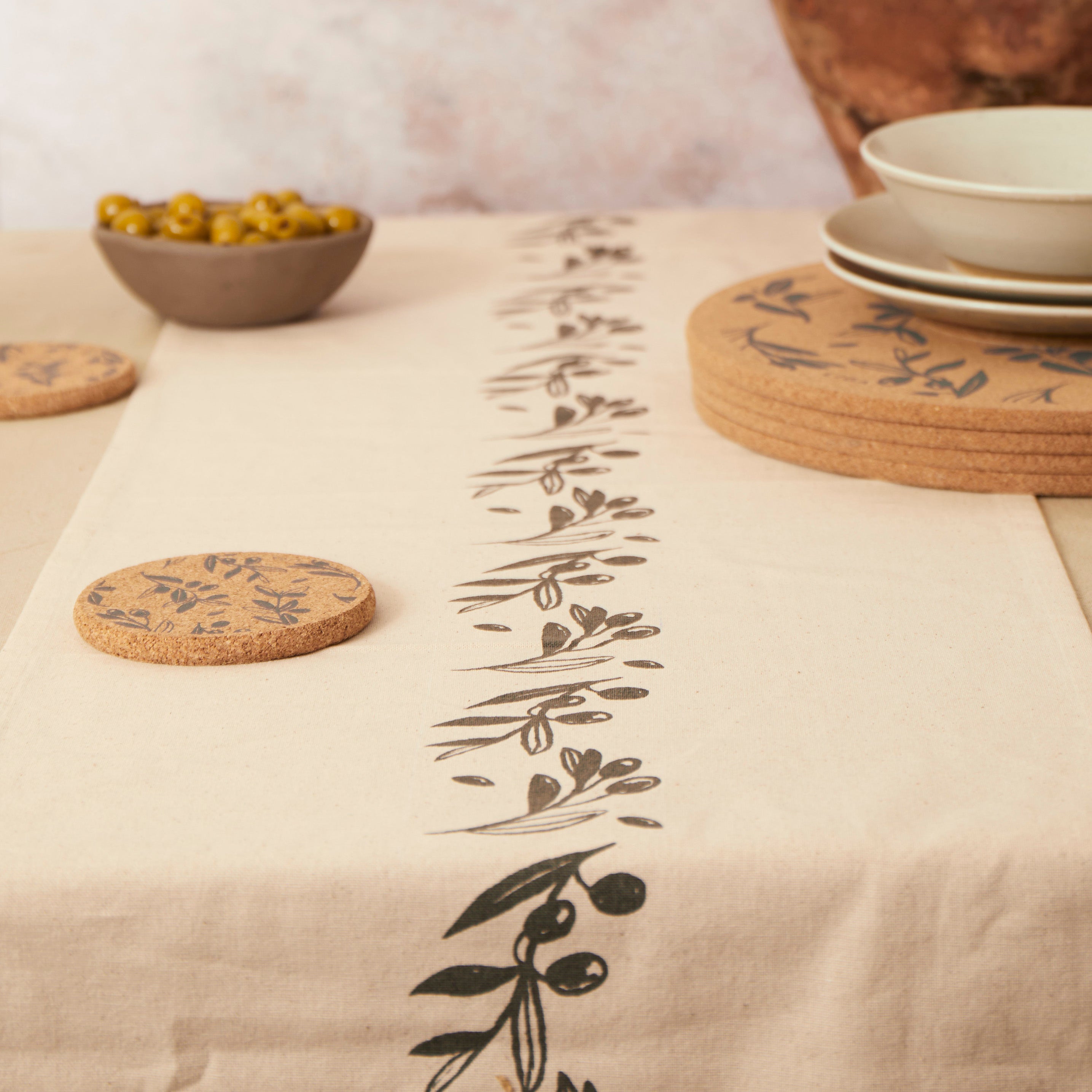Organic Cotton Runner | Olive & Pip