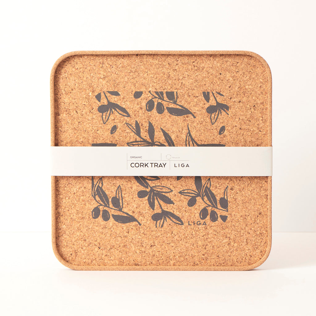 Eco Cork Tray | Olive & Pip
