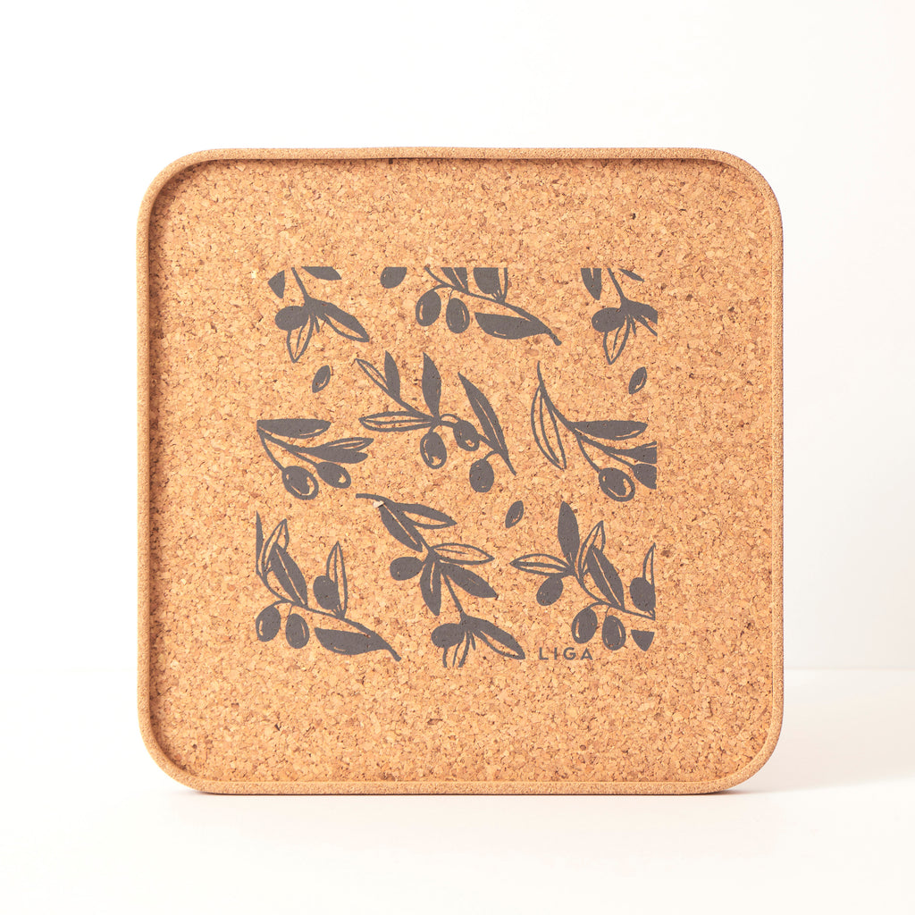 Eco Cork Tray | Olive & Pip