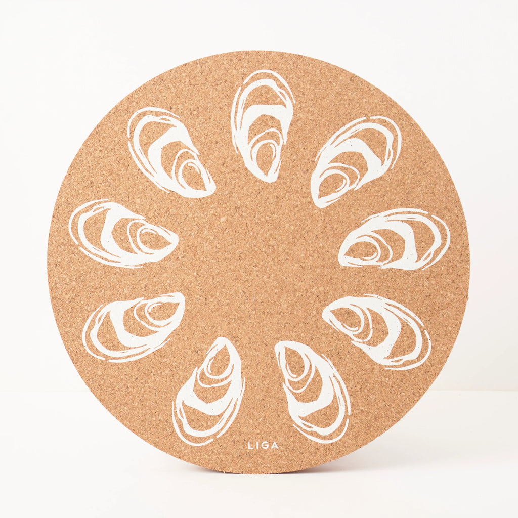 Cork Max Placemats | Oyster | 3 Sets for 2